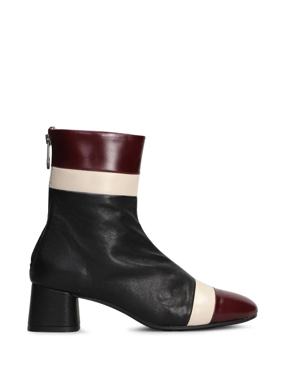 Colour-Block Leather Boots by Pedro Miralles