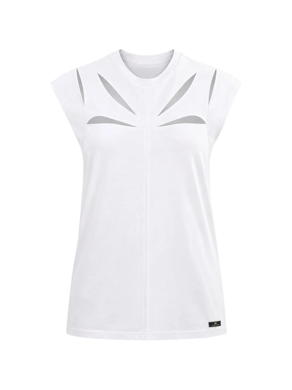 Cut-Out Sleeveless Top by Elisabetta Franchi