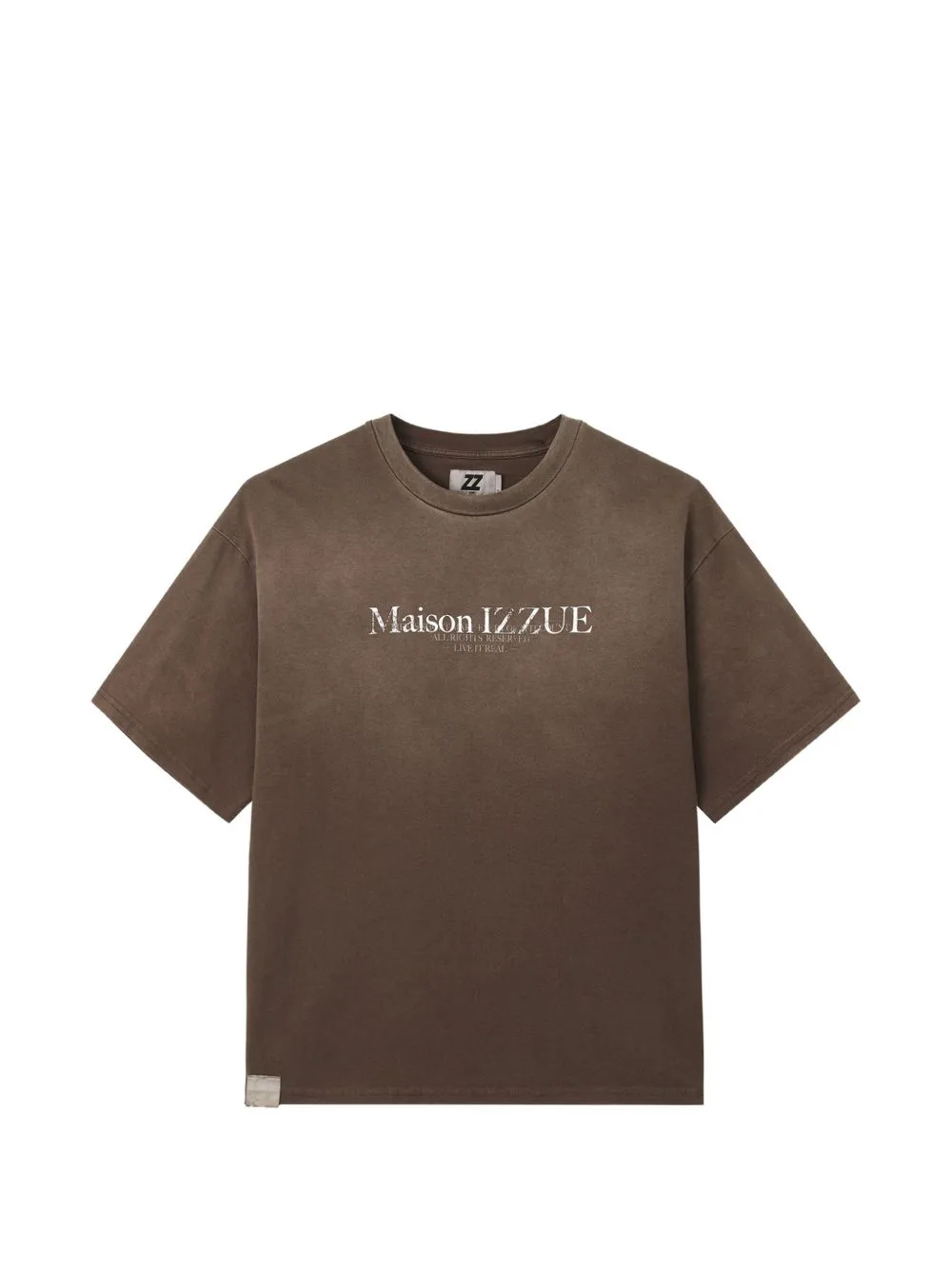 Logo-Print Cotton T-Shirt by izzue