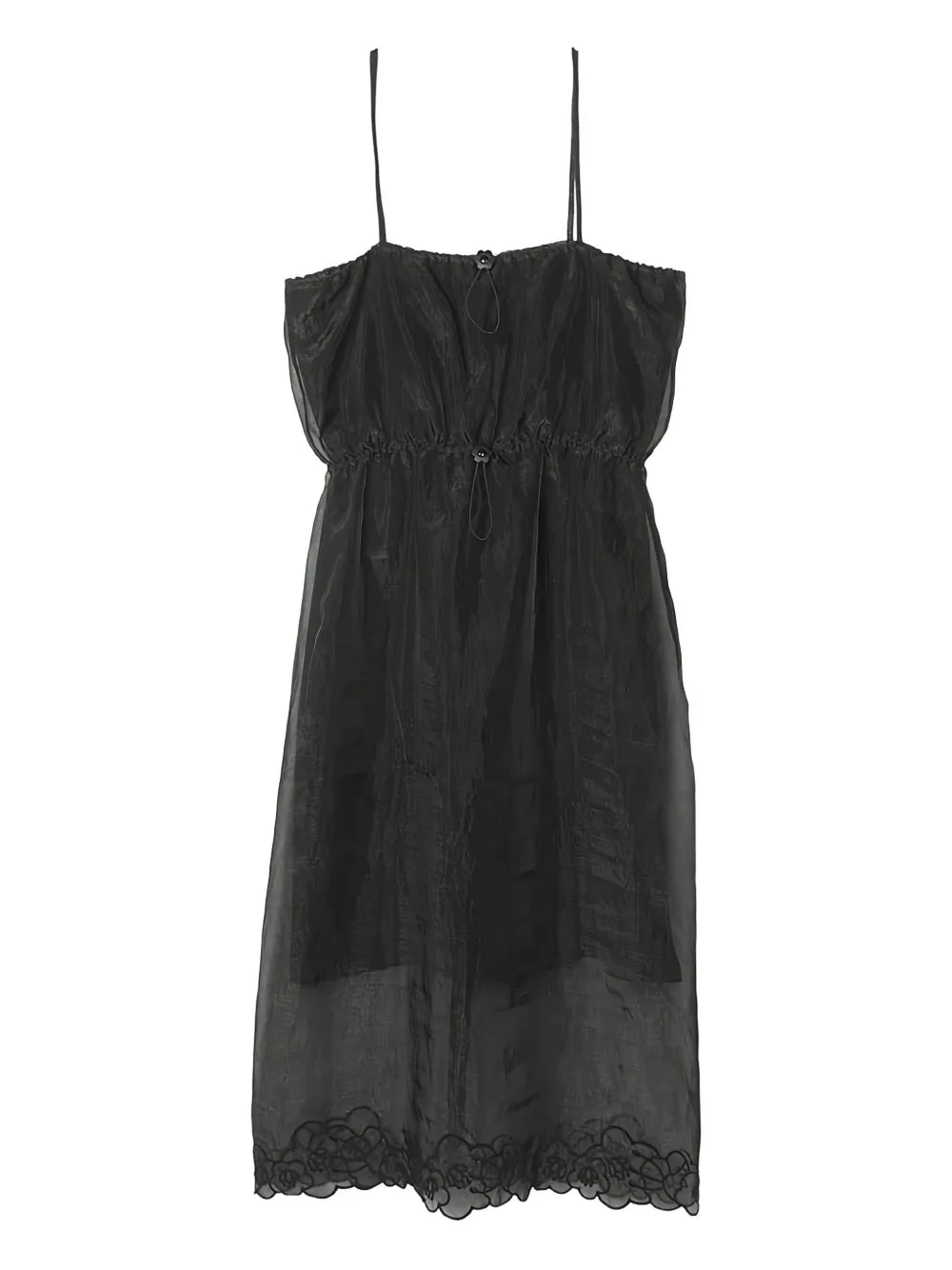 Barr Drawstring Dress by Cecilie Bahnsen