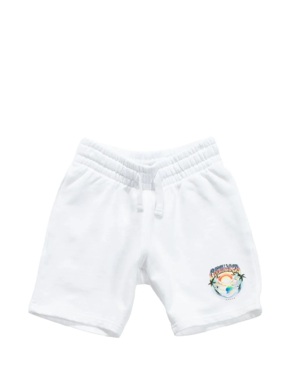 Graphic-Print Drawstring Shorts by CASABLANCA KIDS