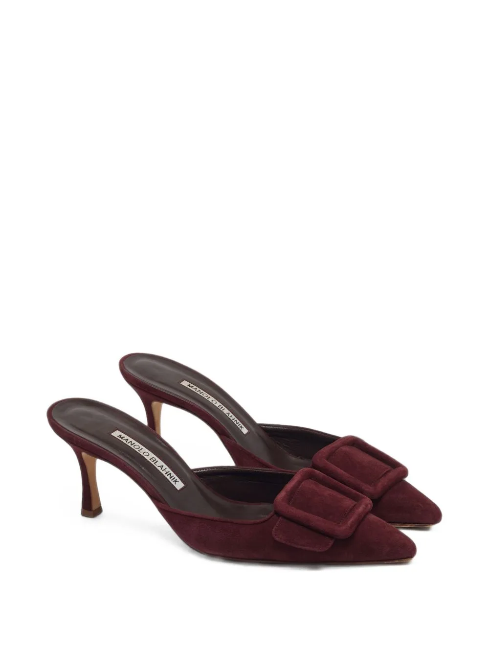 Maysale Pointed-Toe Mules by Manolo Blahnik