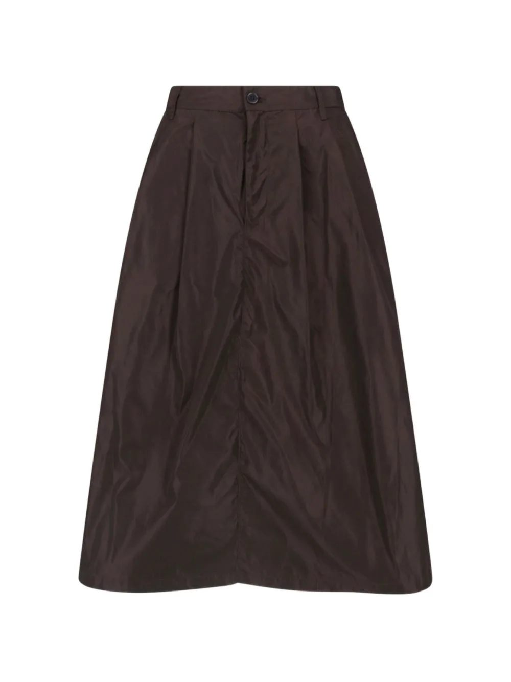Technical Fabric Flared Midi Skirt by ASPESI