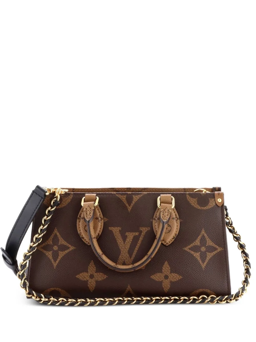OnTheGo Chain Reverse Monogram Giant East West Tote Bag by Louis Vuitton Pre-Owned