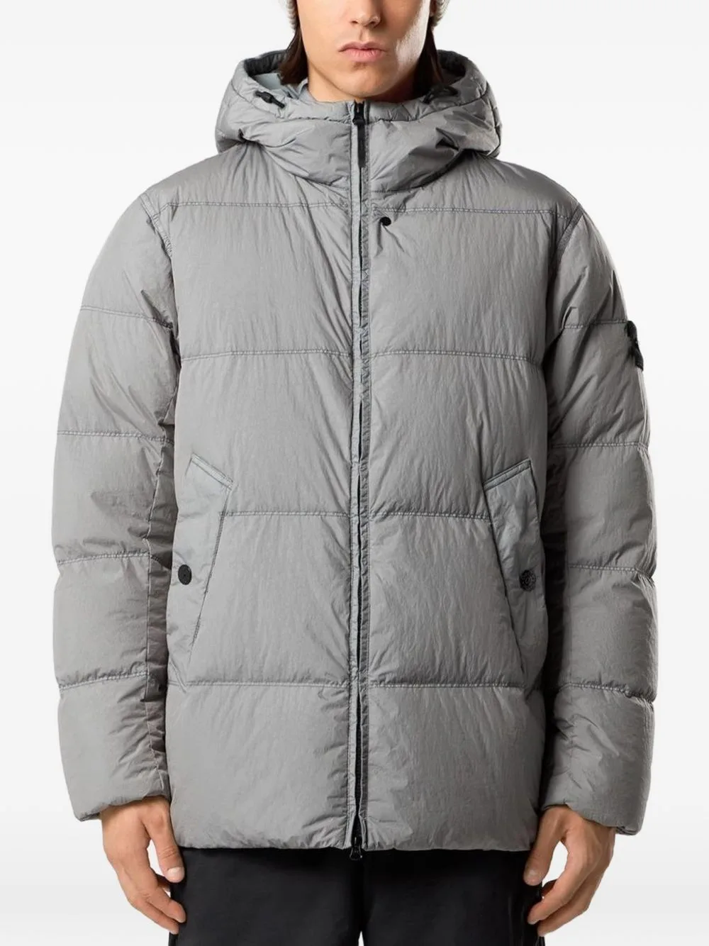 4100037 Crinkle Reps NY Jacket by Stone Island