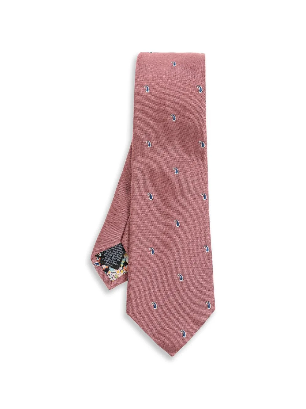 Paisley-Embroidered Tie by Paul Smith