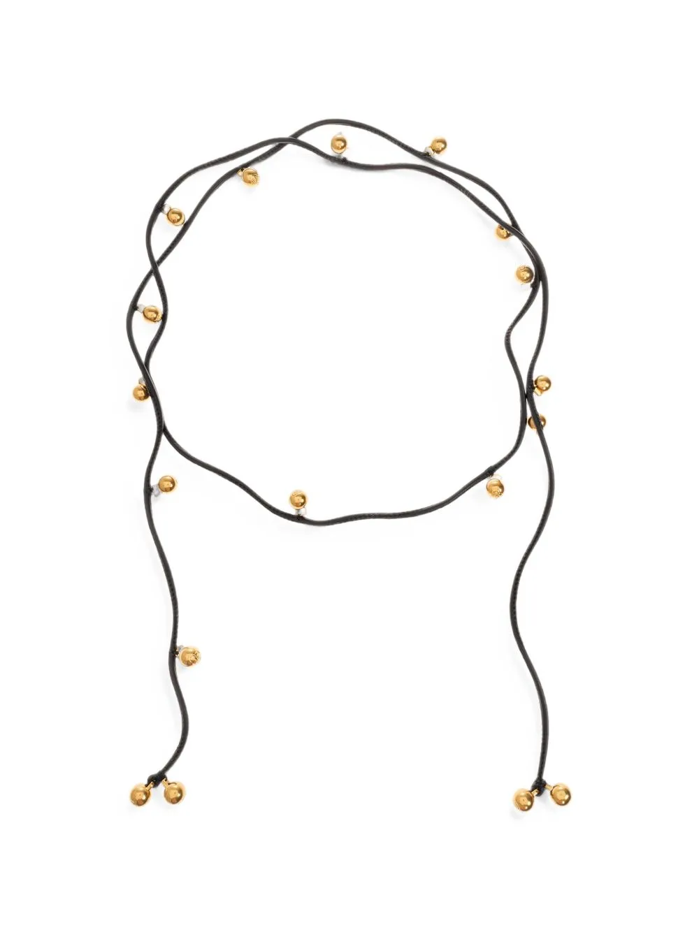 Vella Charm-Embellished Leather Belt by By Malene Birger