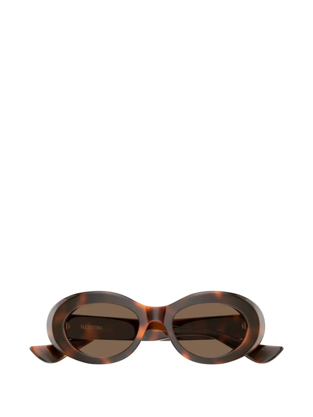 VLogo Oval-Frame Sunglasses by VALENTINO GARAVANI EYEWEAR
