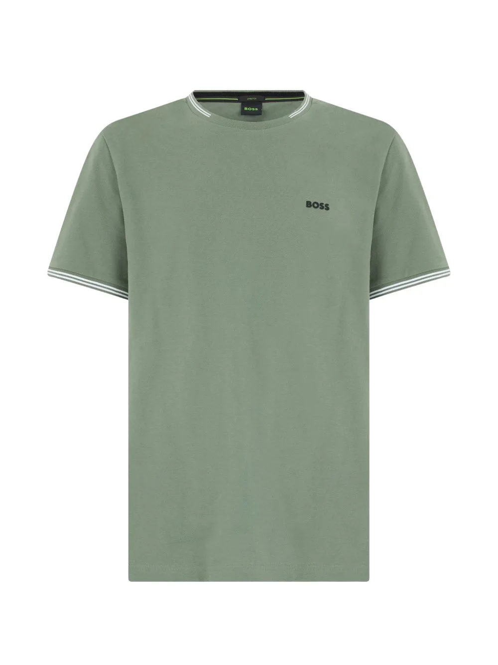 Stripe-Trim T-Shirt by BOSS