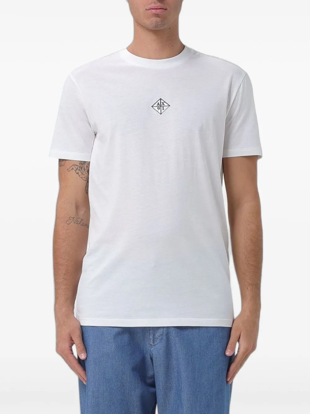 Crew-Neck T-Shirt by Armani Exchange