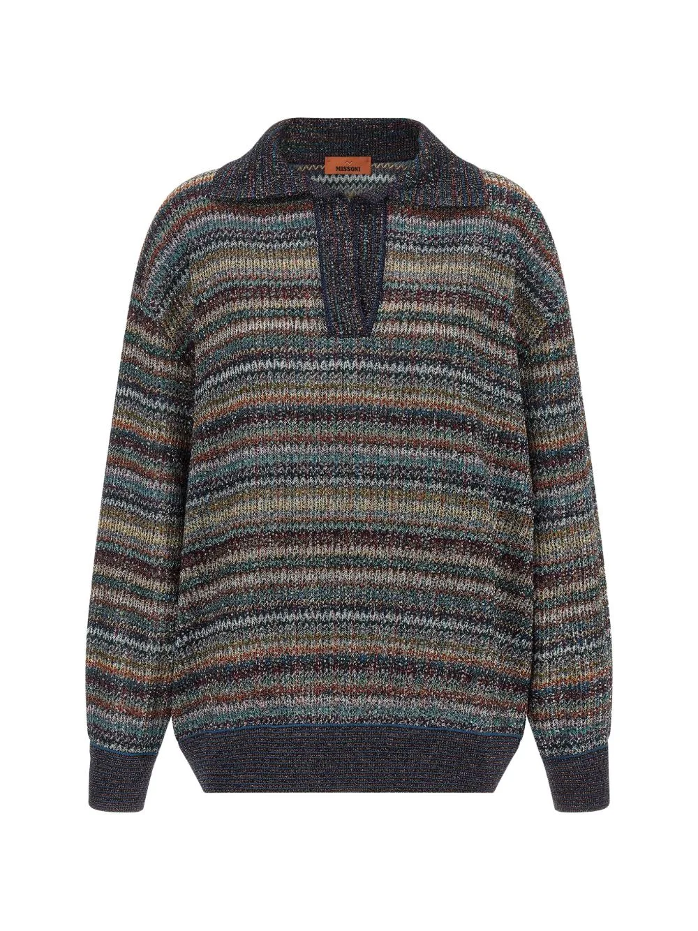 Striped Lamé Sweater by Missoni