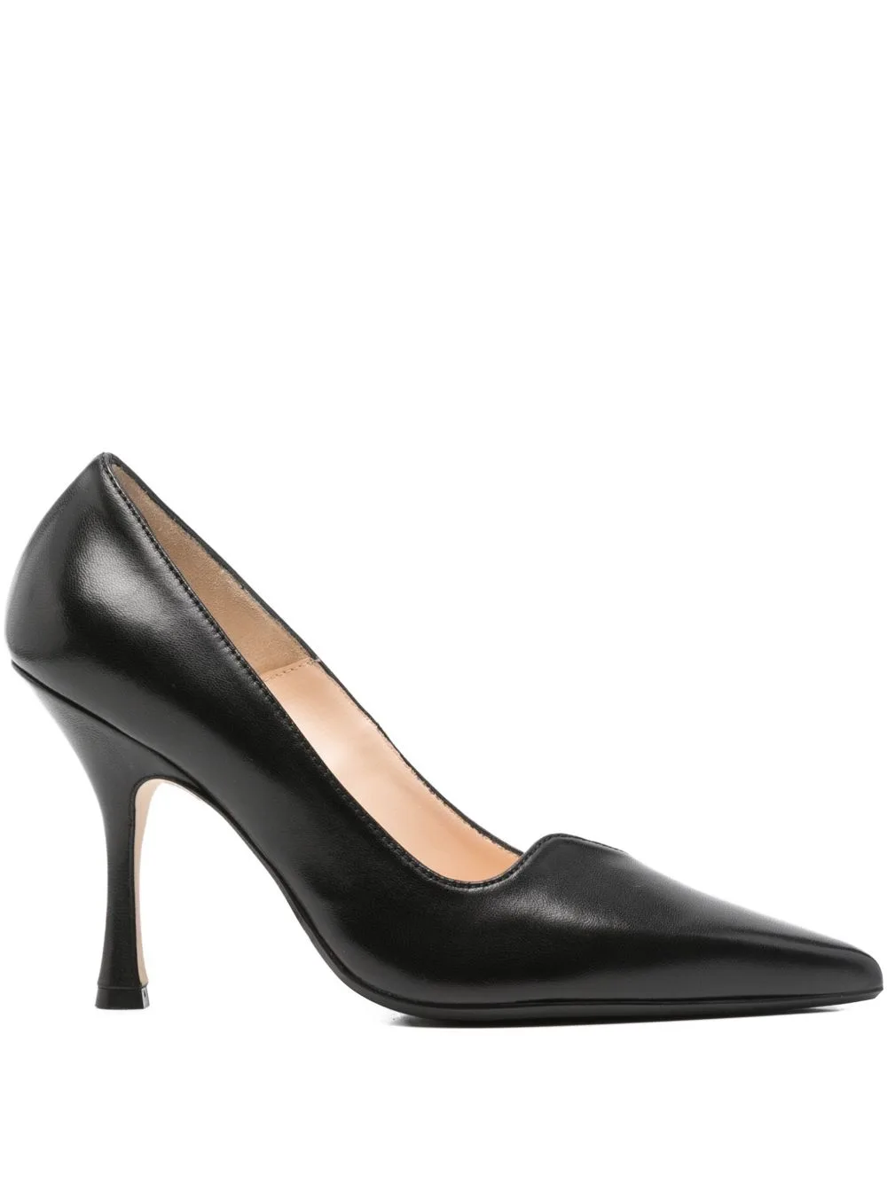 Pointed-Toe Heeled Pumps by Anna F.