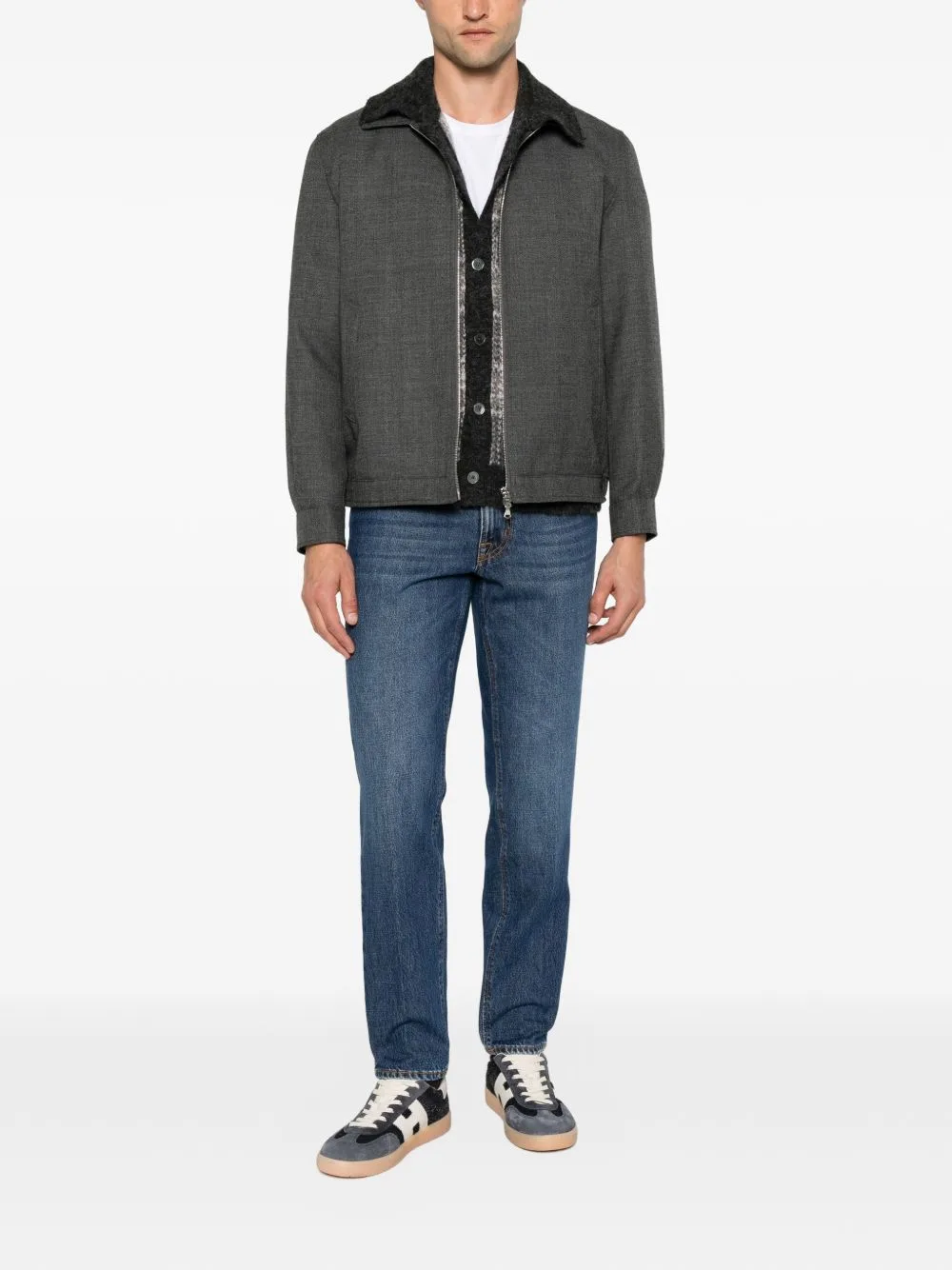 Zip-Up Shirt Jacket by Briglia 1949