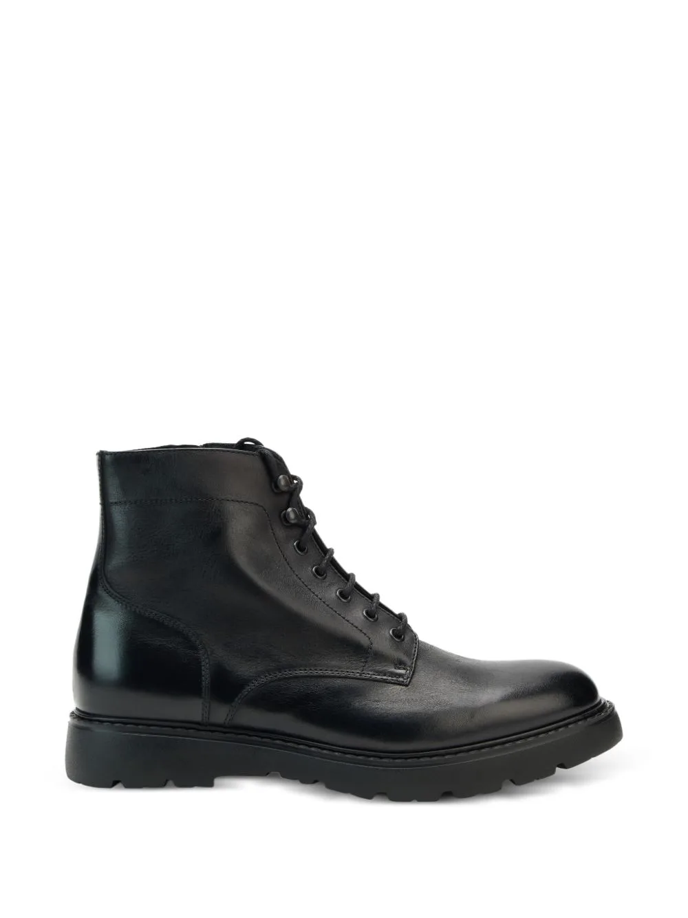 Lace-Up Leather Ankle Boots by Doucal's