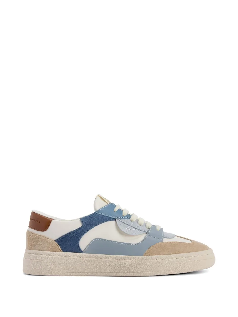 Gz Colour-Block Low-Top Leather Sneakers by Giuseppe Zanotti