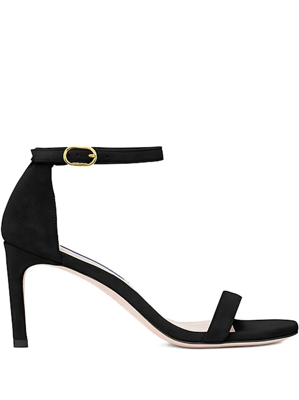 80mm Nunakedstraight Heeled Sandals by Stuart Weitzman