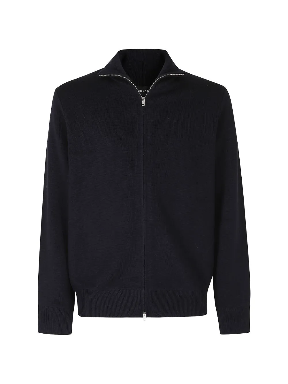 Zip-Up Knitted Sweater