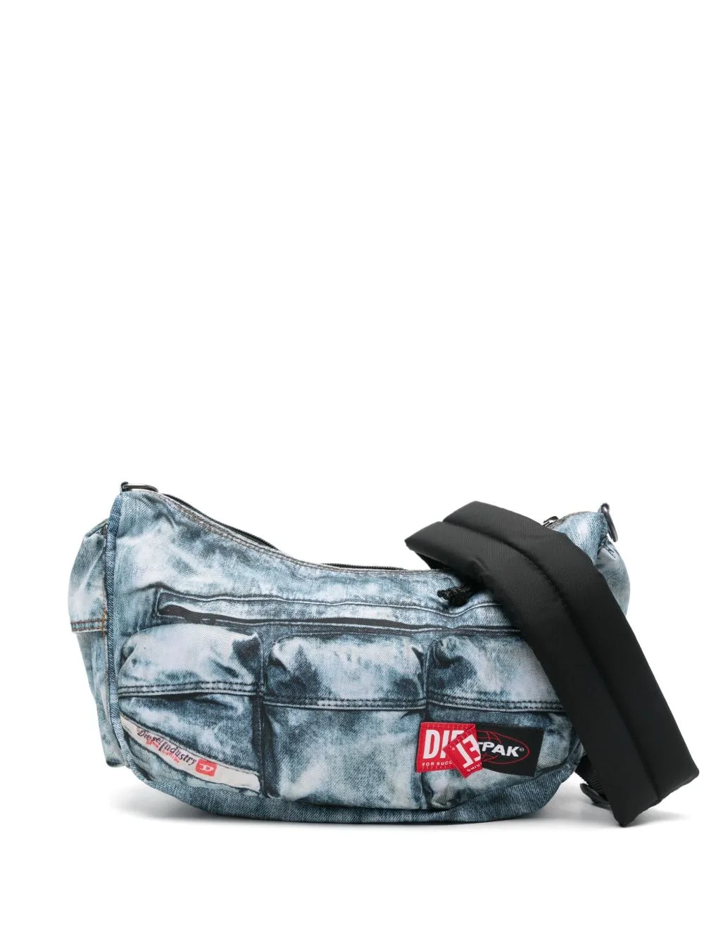Eastpak x Diesel Denim-Effect Shoulder Bag by Eastpak