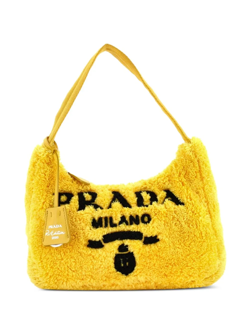 Re-Edition 2000 Terry Cloth Mini Hobo Bag by Prada Pre-Owned