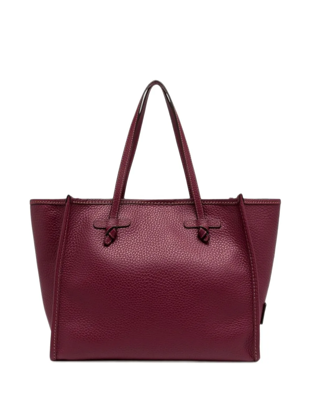 Large Marcella Grained Leather Shoulder Bag by GIANNI CHIARINI