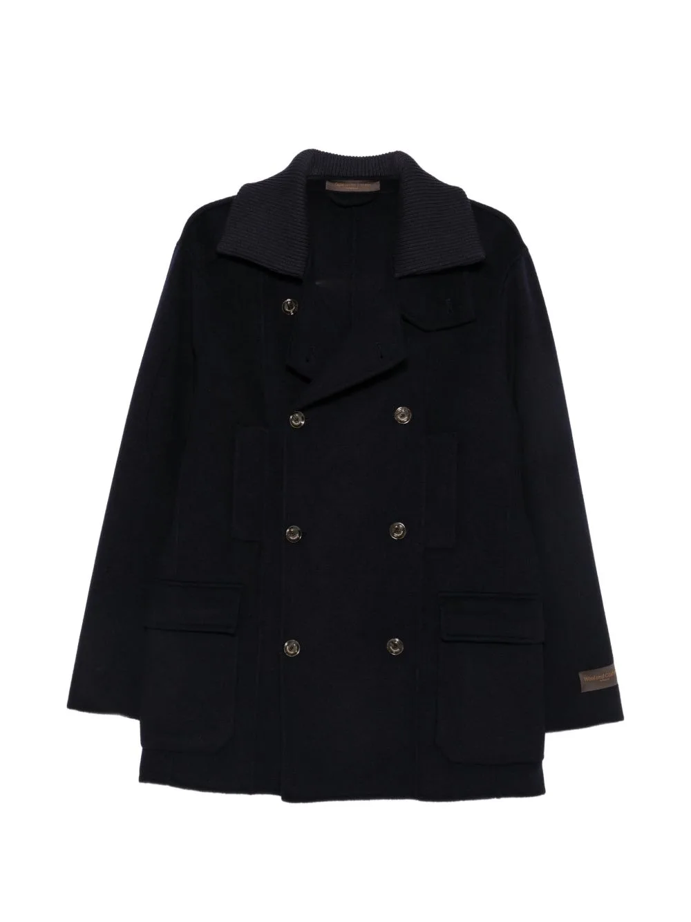 Double-Breasted Pea Coat by ON THE BUND