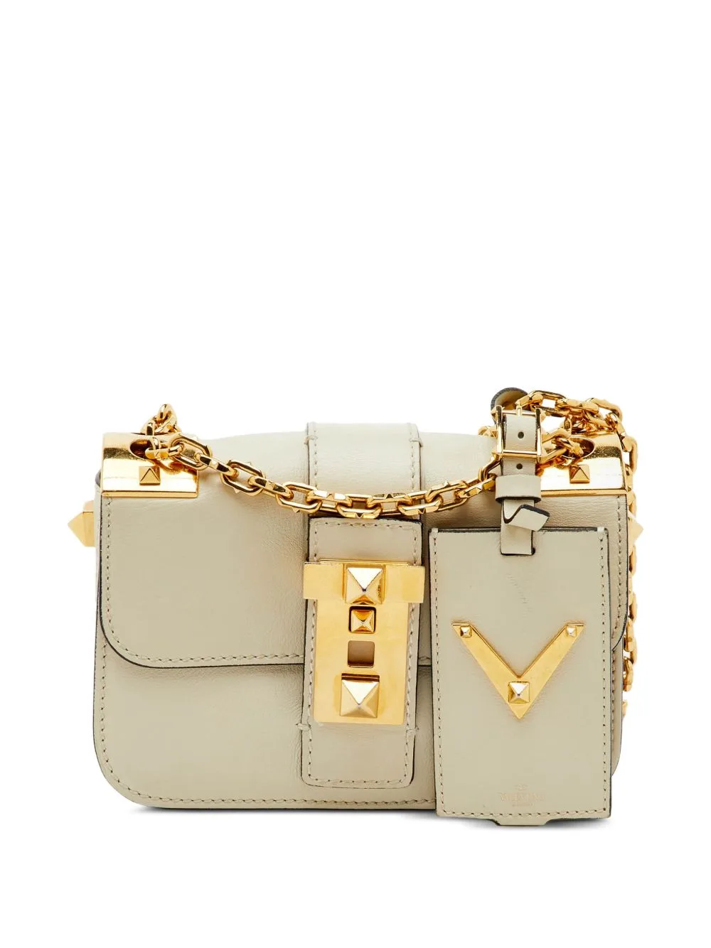 B-Rockstud Chain Shoulder Bag by Valentino Garavani Pre-Owned