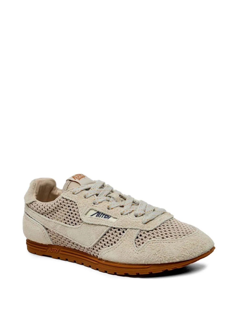 Windspin Mesh Panelling Suede Sneakers by Autry