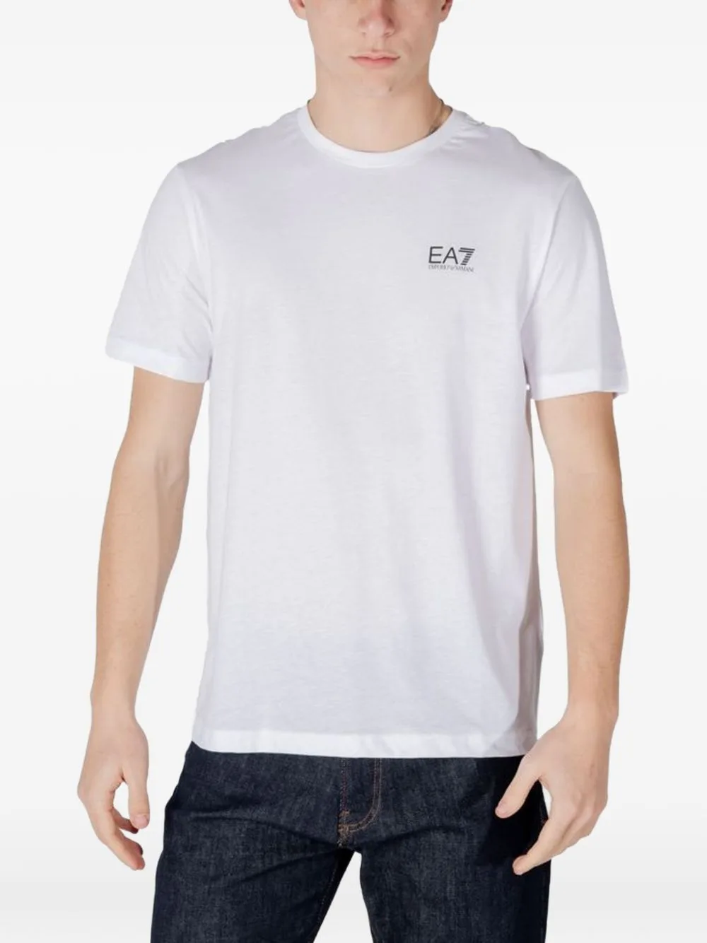 Logo-Print T-Shirt by Ea7 Emporio Armani