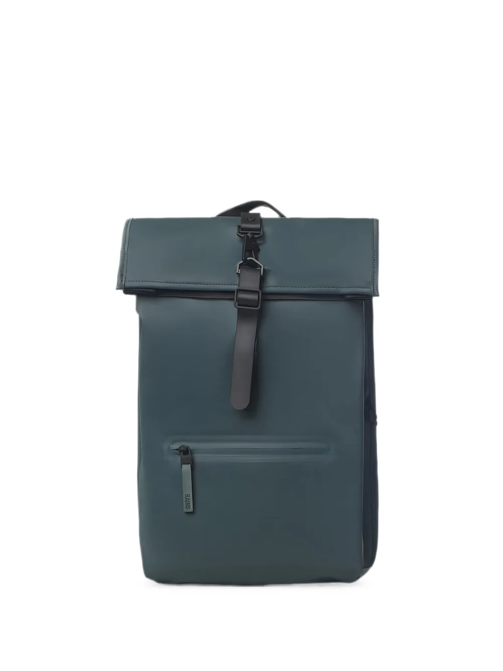 Rolltop Carabiner-Fastening Backpack