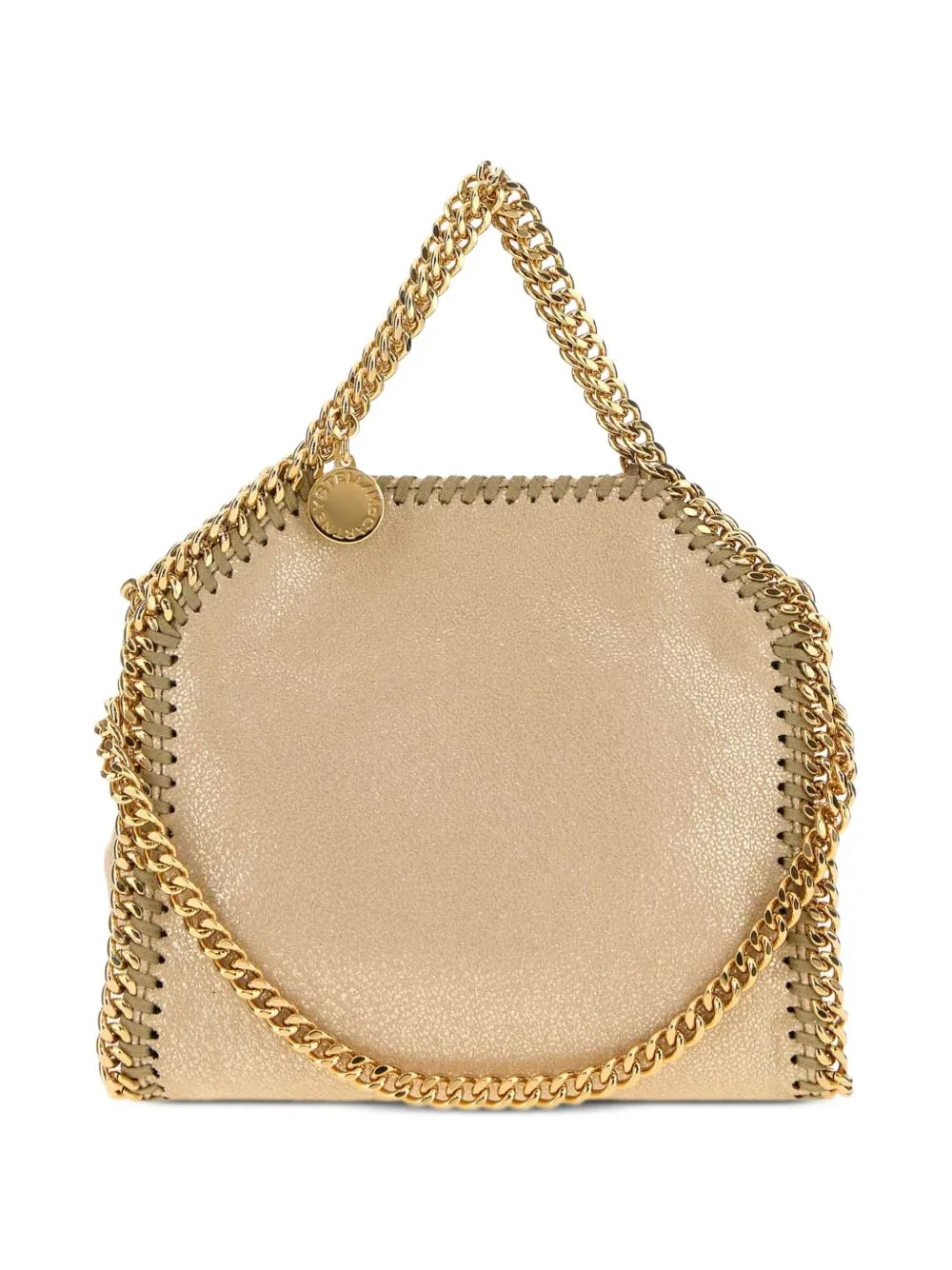 Tiny Falabella Chain-Trim Tote Bag by Stella McCartney