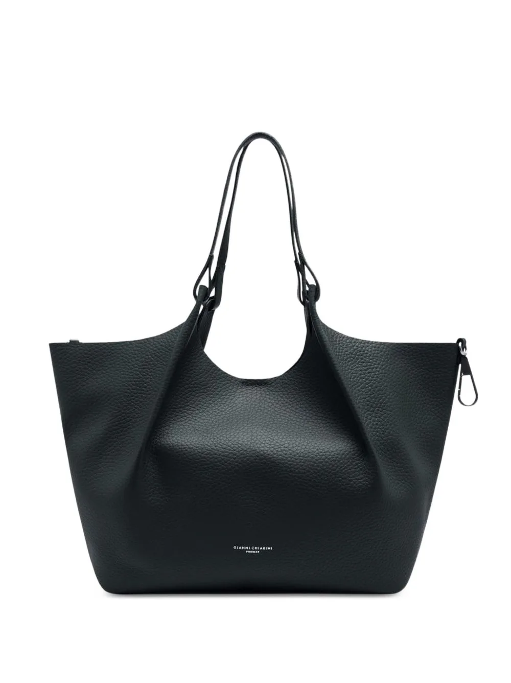Dua Grained Leather Shoulder Bag by GIANNI CHIARINI