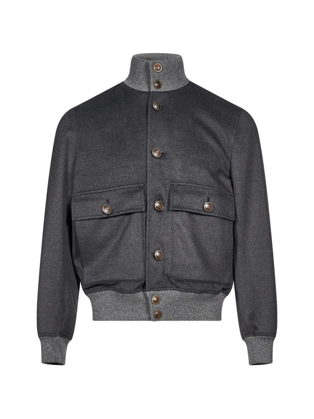 Button-Up Bomber Jacket by Brunello Cucinelli