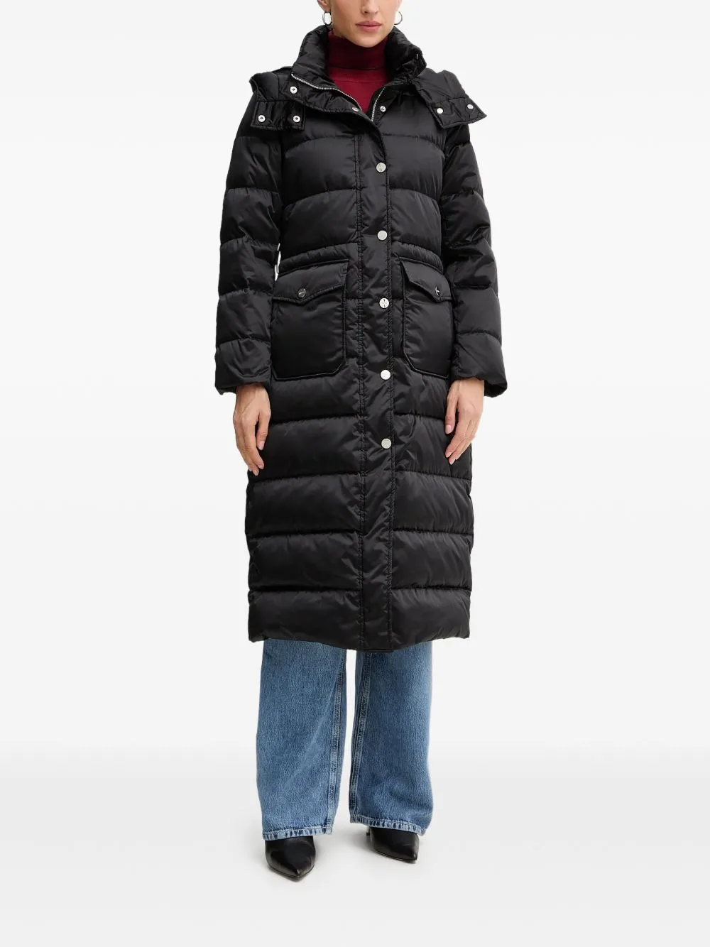 Hooded Padded Coat by LIU JO