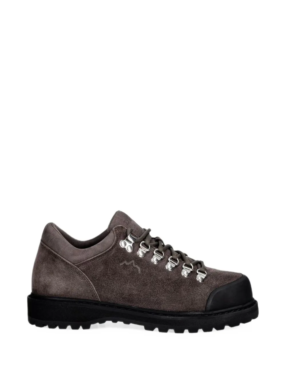 Suede Panelled Lace-Up Shoes by Diemme