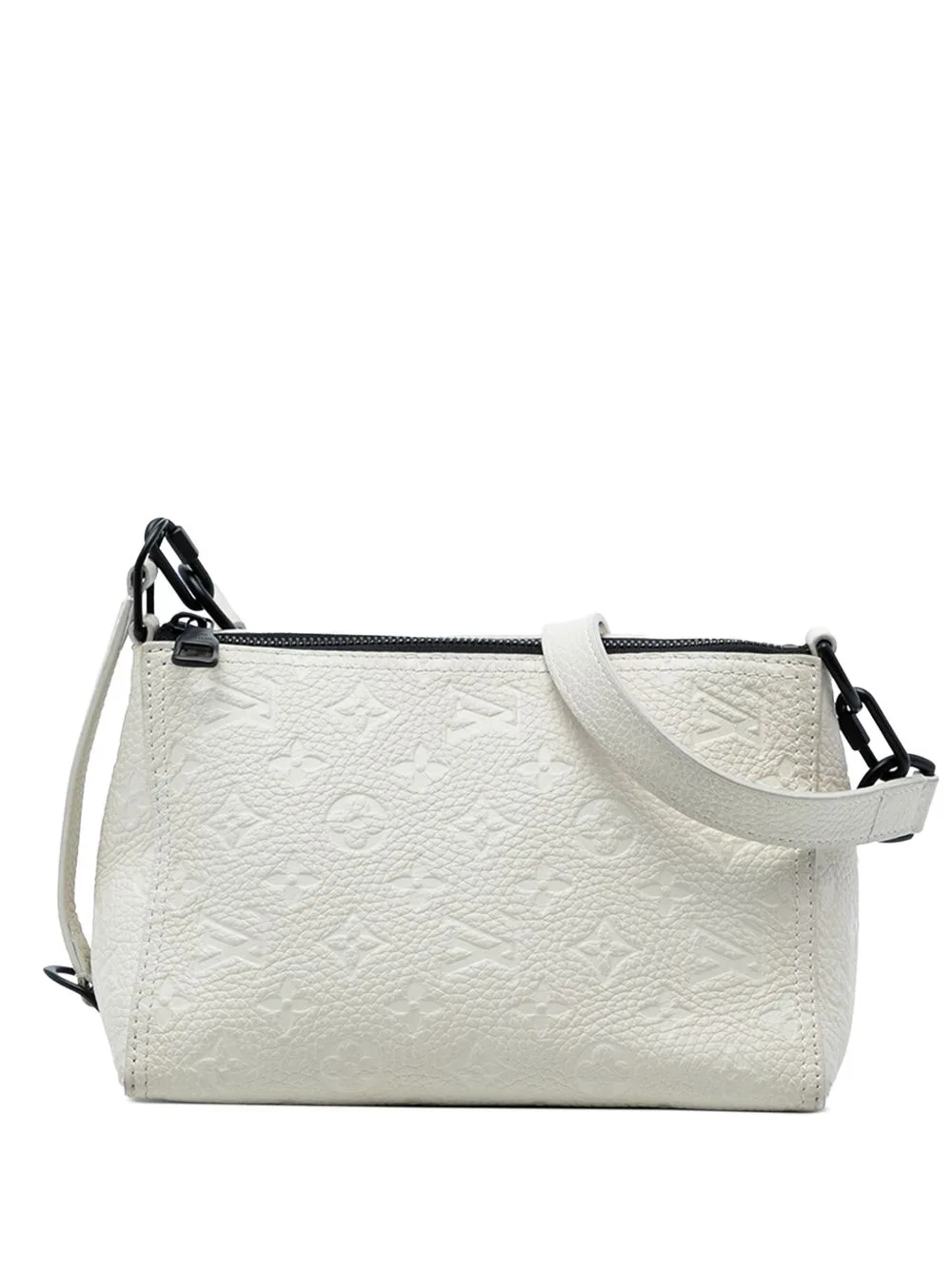2019 Monogram Empreinte Triangle Messenger Bag Satchel by Louis Vuitton Pre-Owned