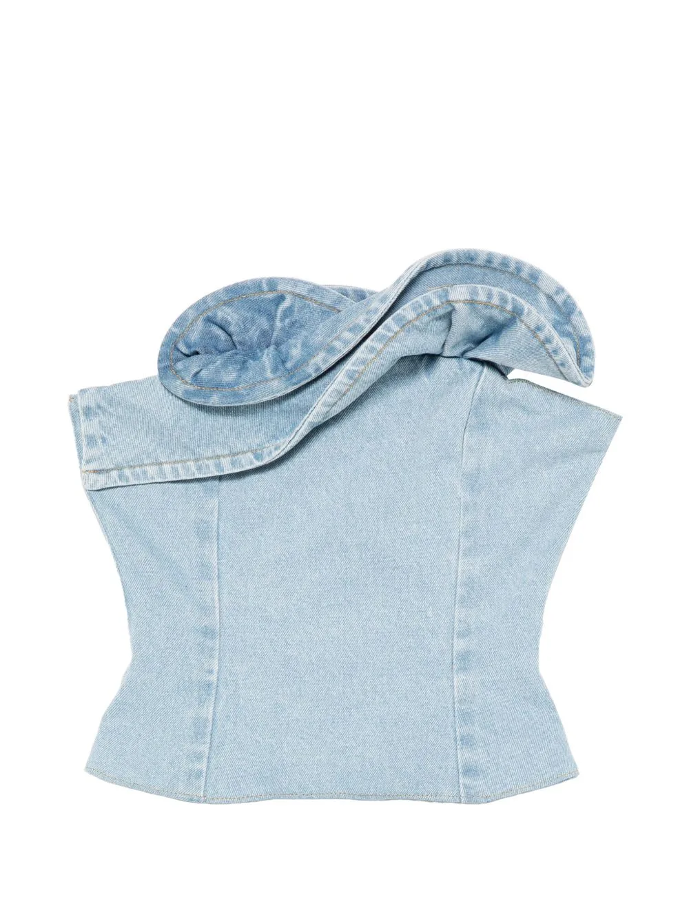 Bow Zip Blouse by Magda Butrym