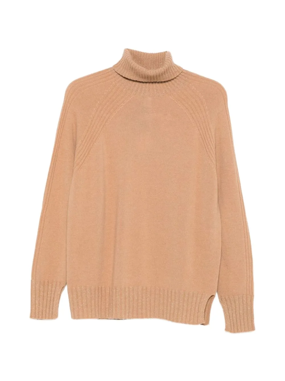 Roll-Neck Raglan-Sleeve Sweater by TWINSET