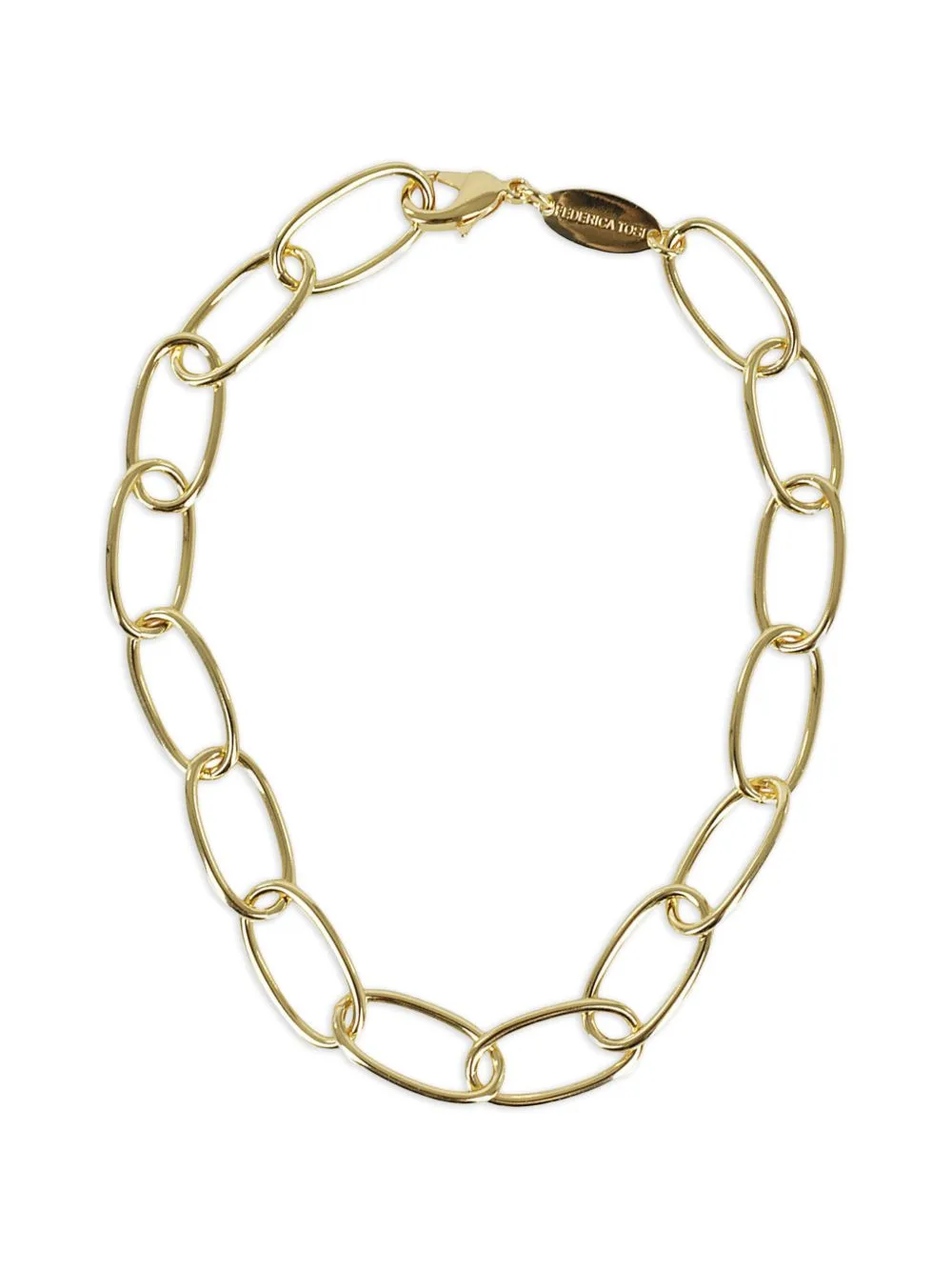 Bolt Chain Necklace by Federica Tosi