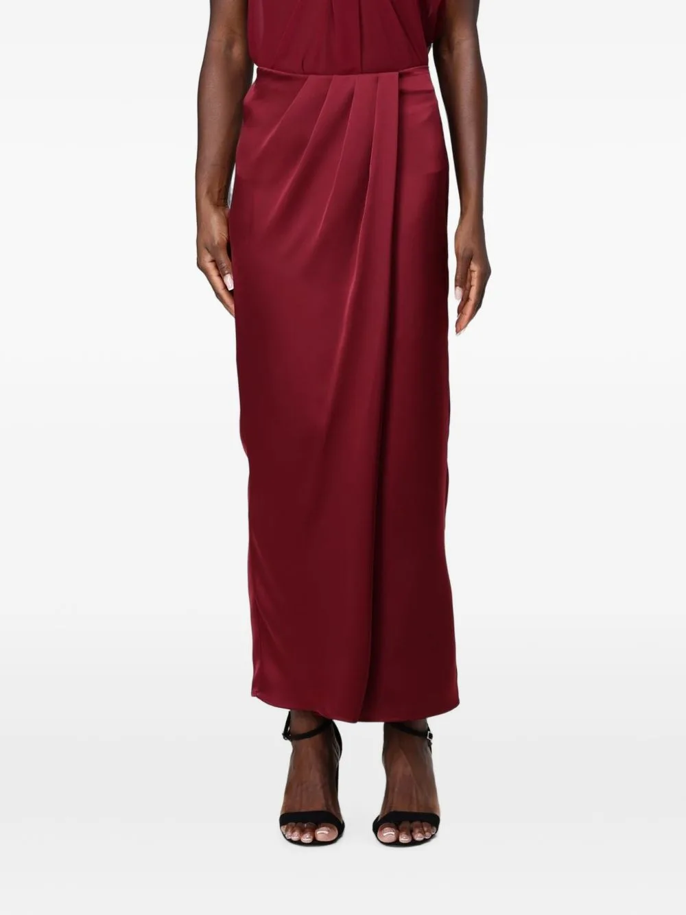 Pleated Maxi Skirt by Hanita