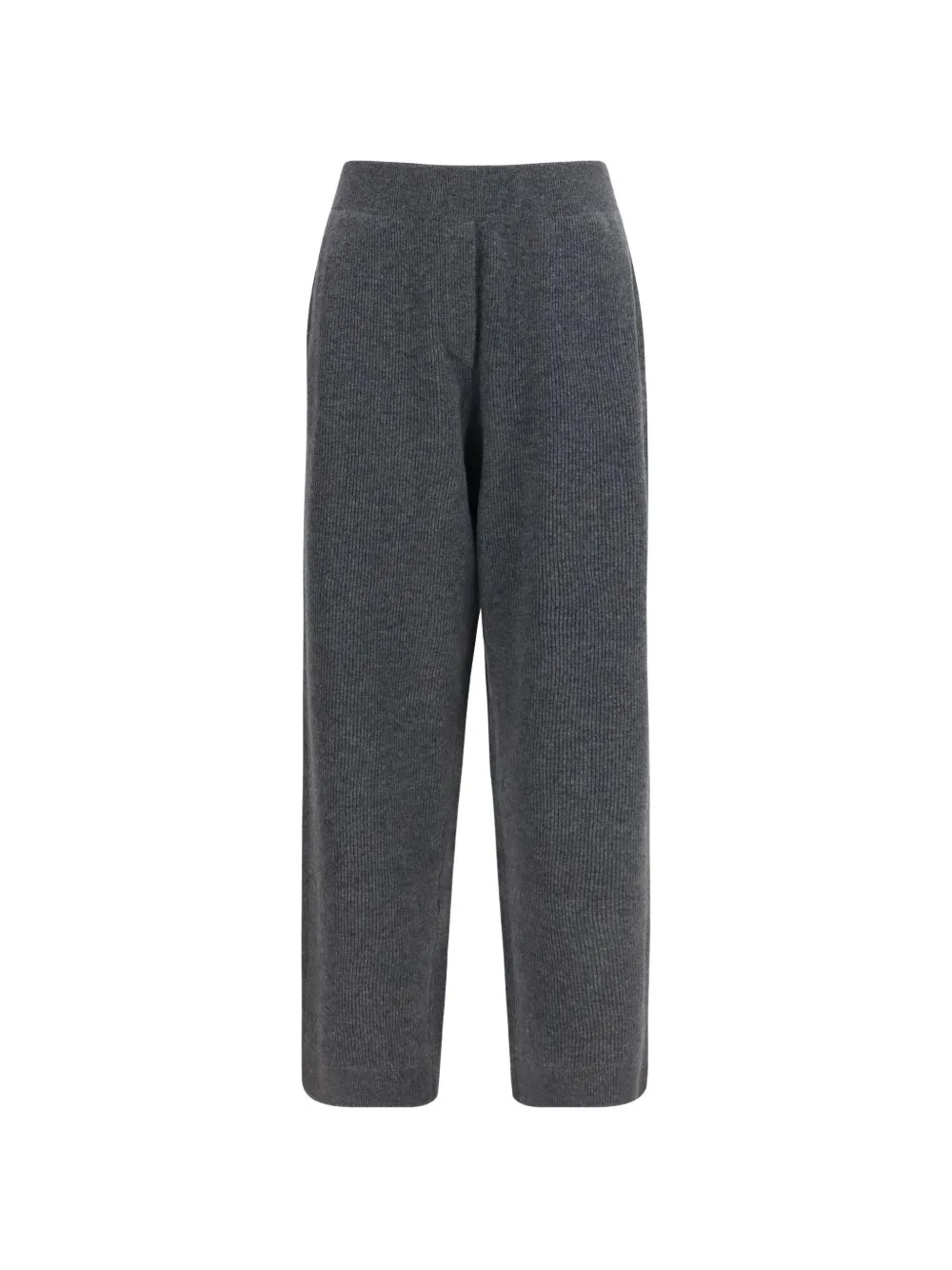 Ribbed-Knit Cashmere Trousers by Brunello Cucinelli
