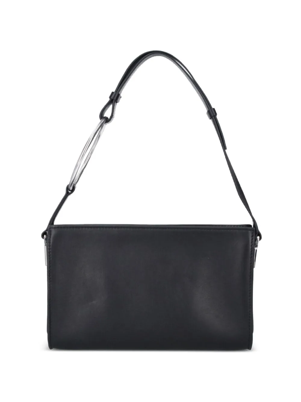 Ring-Detail Leather Shoulder Bag by DONDUP