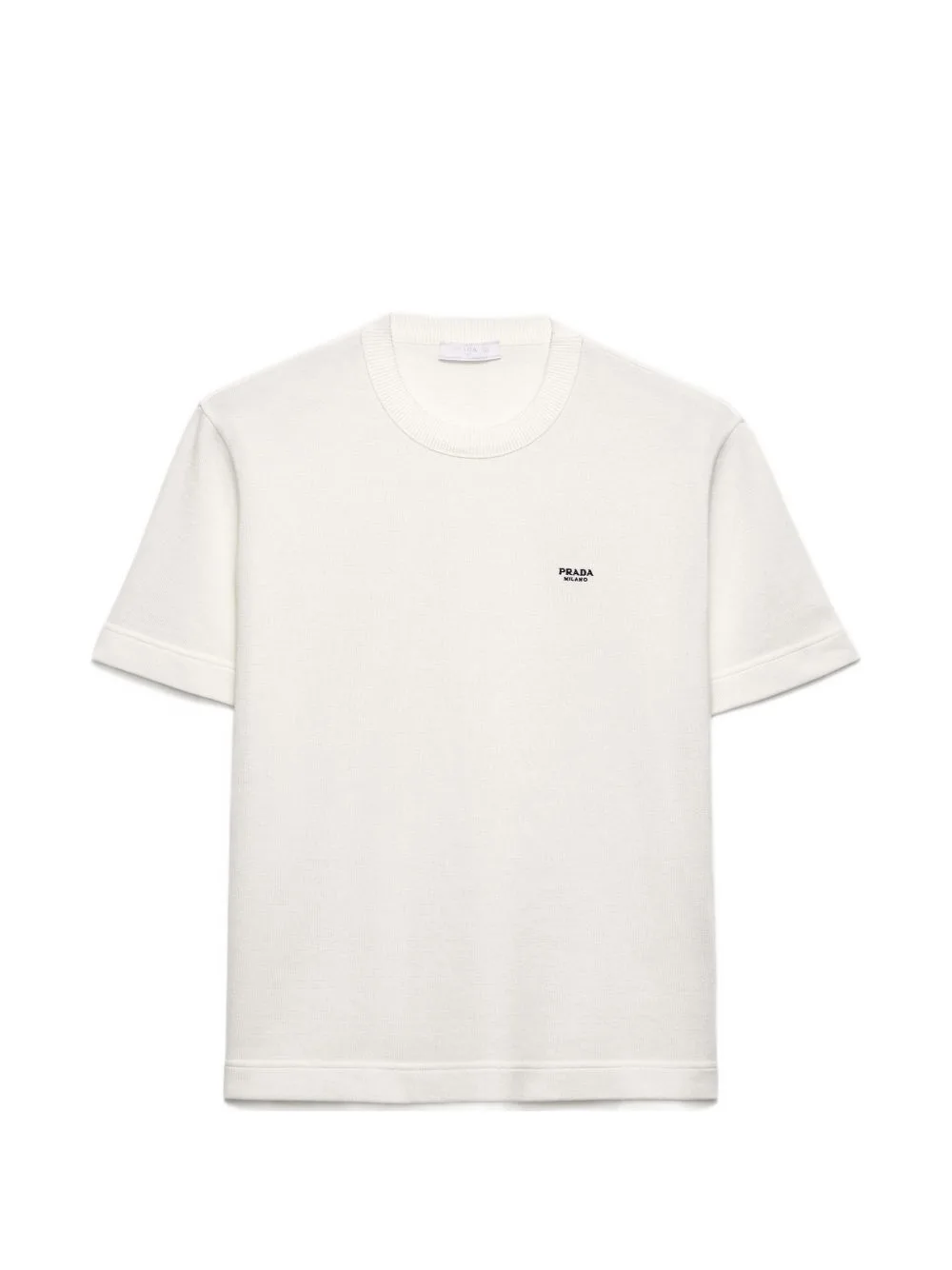 Cotton Crew-Neck Sweater by Prada
