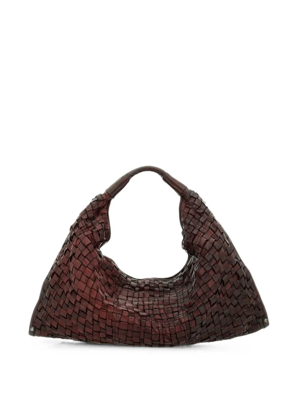 Atena Woven Shoulder Bag by Campomaggi