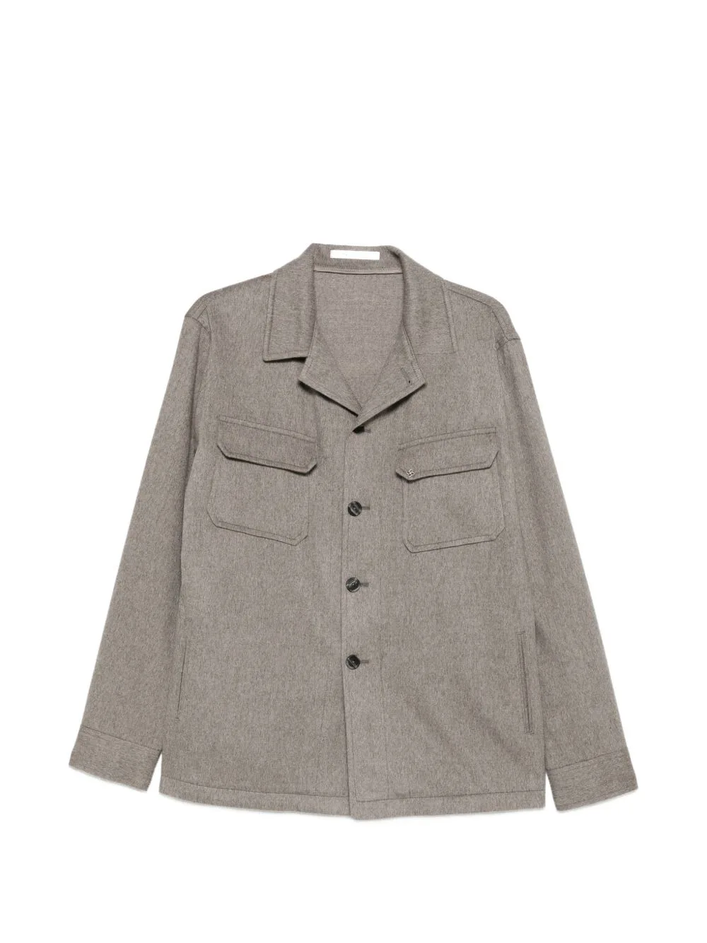 Button-Up Chest-Pocket Jacket by Tagliatore