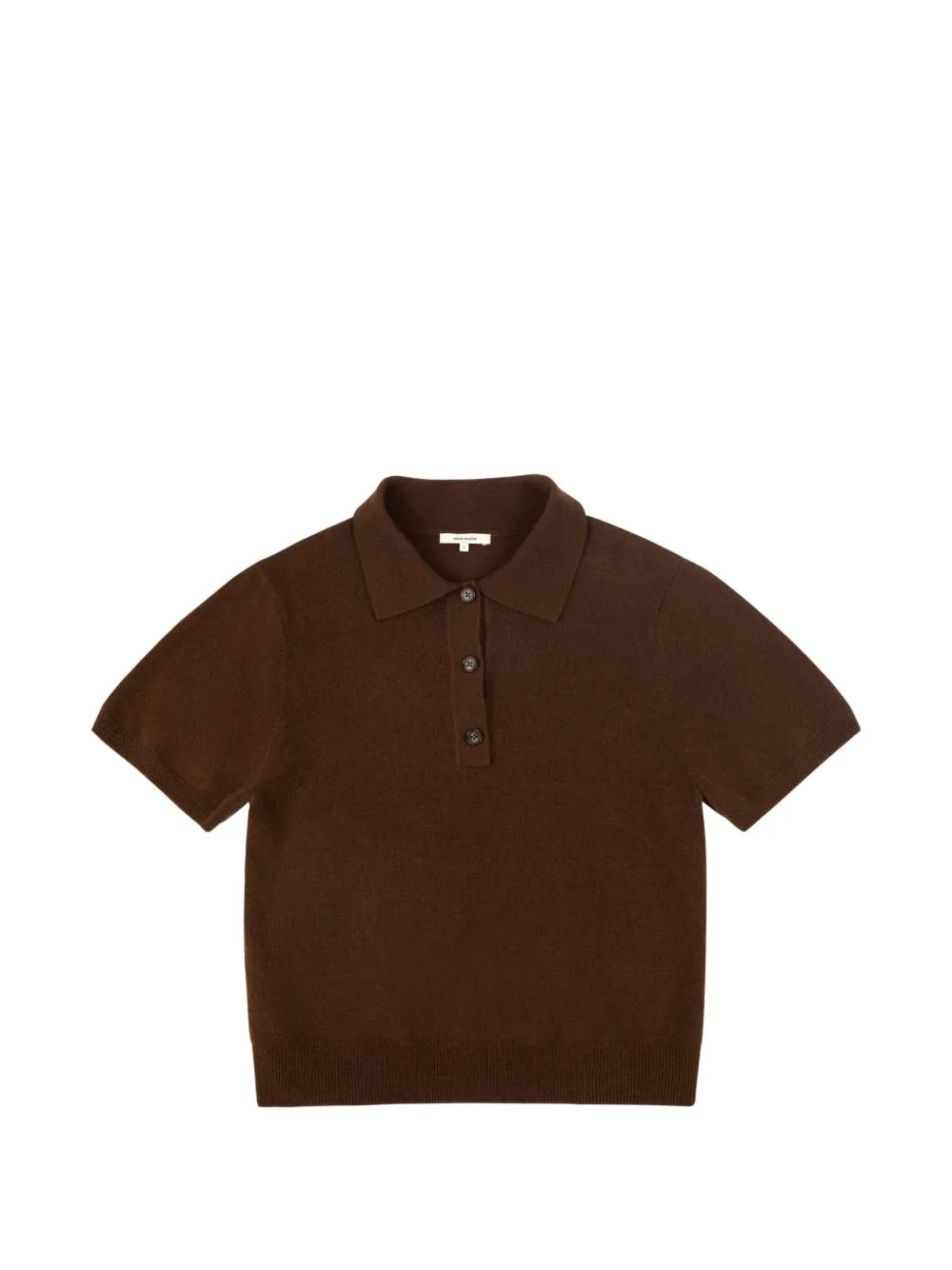 Short-Sleeve Knit Polo Shirt by ENTIRE STUDIOS