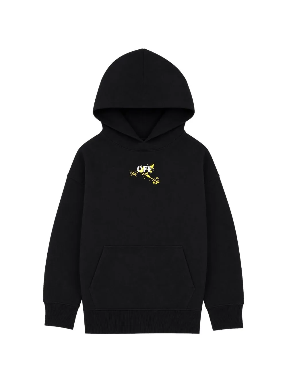 Logo-Print Cotton Hoodie by Off-White Kids