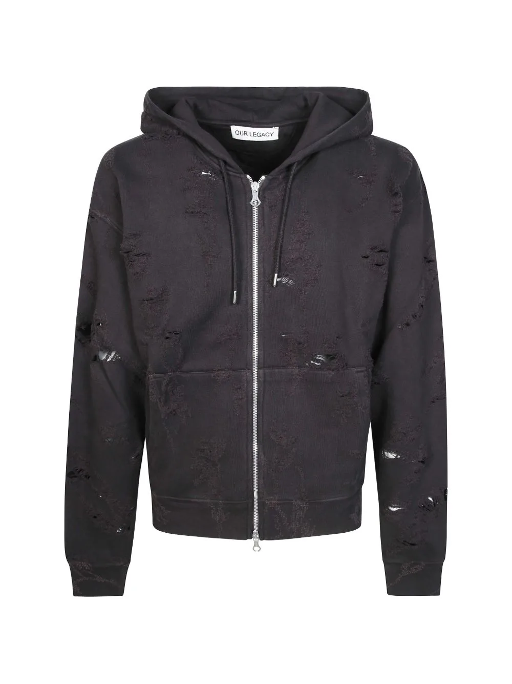 Rascal Distressed-Effect Hoodie by OUR LEGACY