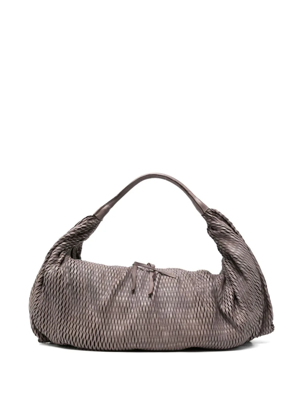 Aura Rete L Perforated Leather Shoulder Bag by SOMMET