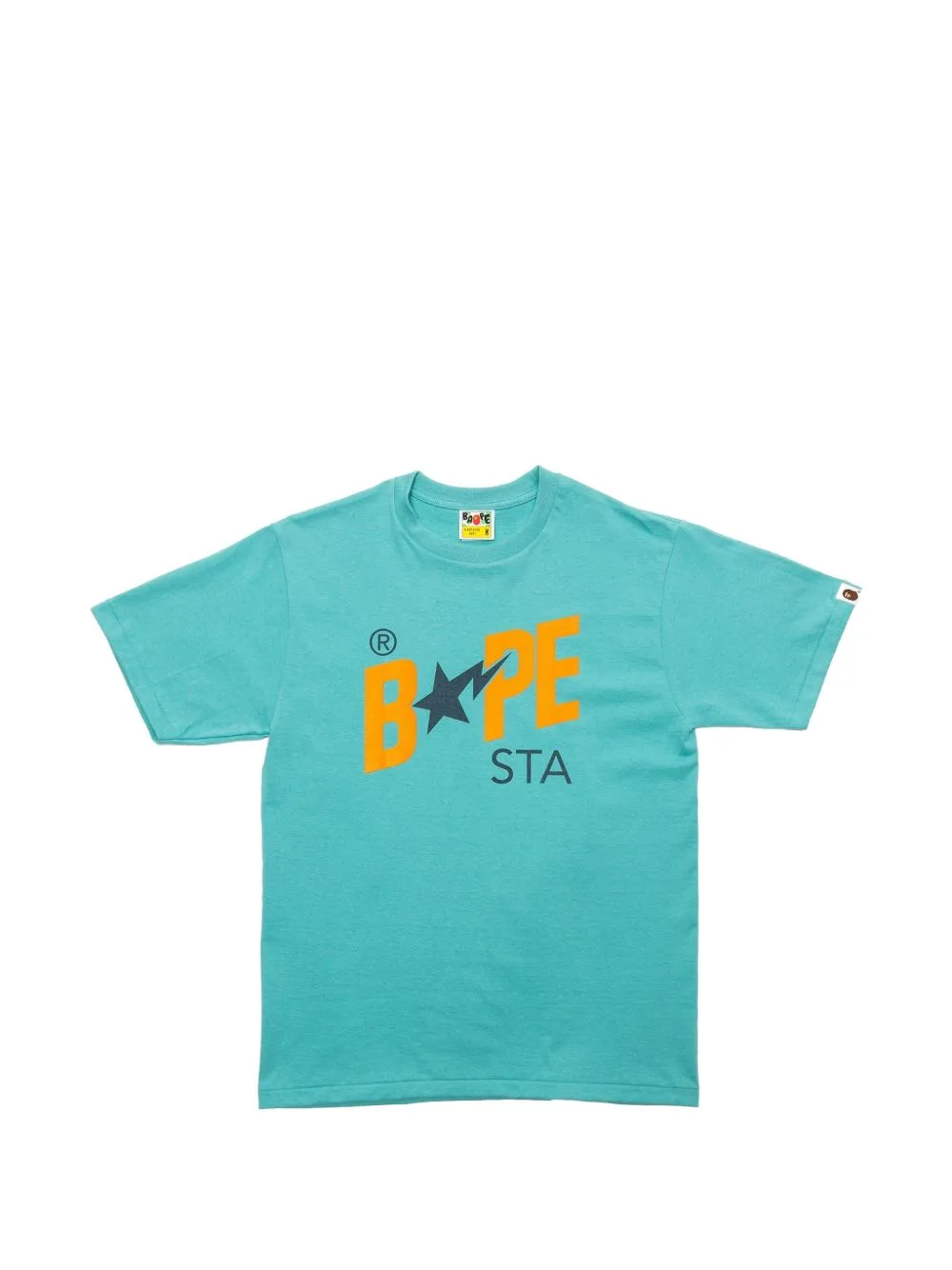 Crew-Neck Logo-Print T-Shirt by A BATHING APE®