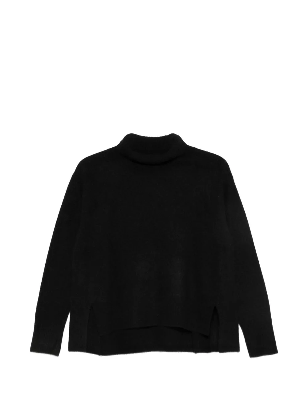 High-Neck Side-Slit Sweater by C.T.PLAGE